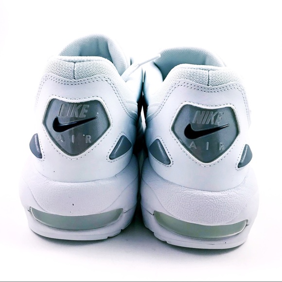 LE Nike Air Max 2 Light Triple White Shoes Size 12 - Picture 4 of 8